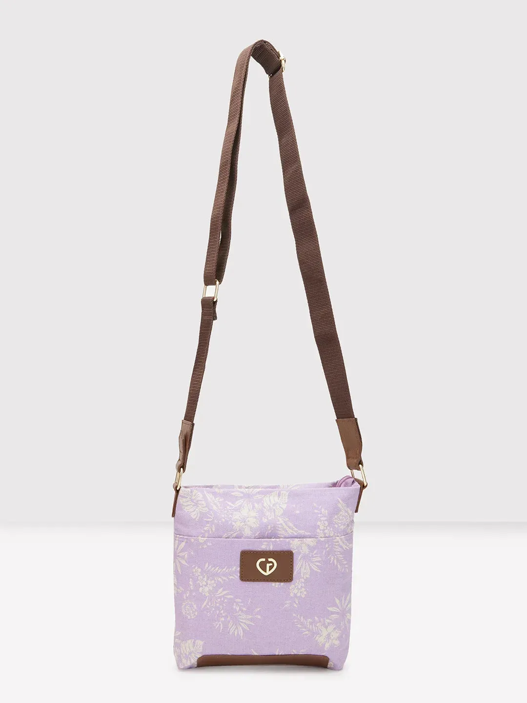 Caprese Kendall Medium Lilac Sling Bag