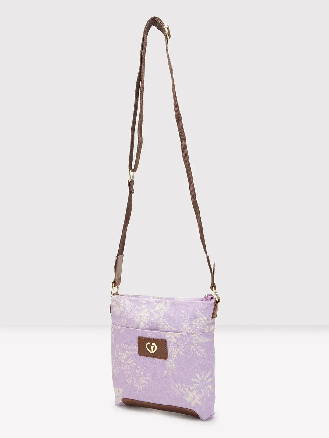 Caprese Kendall Medium Lilac Sling Bag