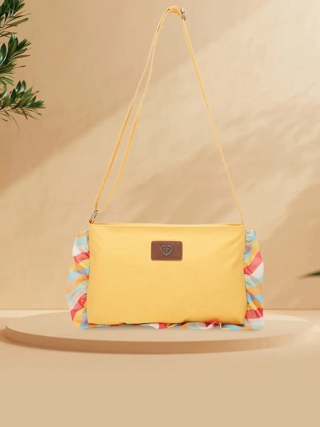 Caprese Oakley Large Marigold Sling Bag