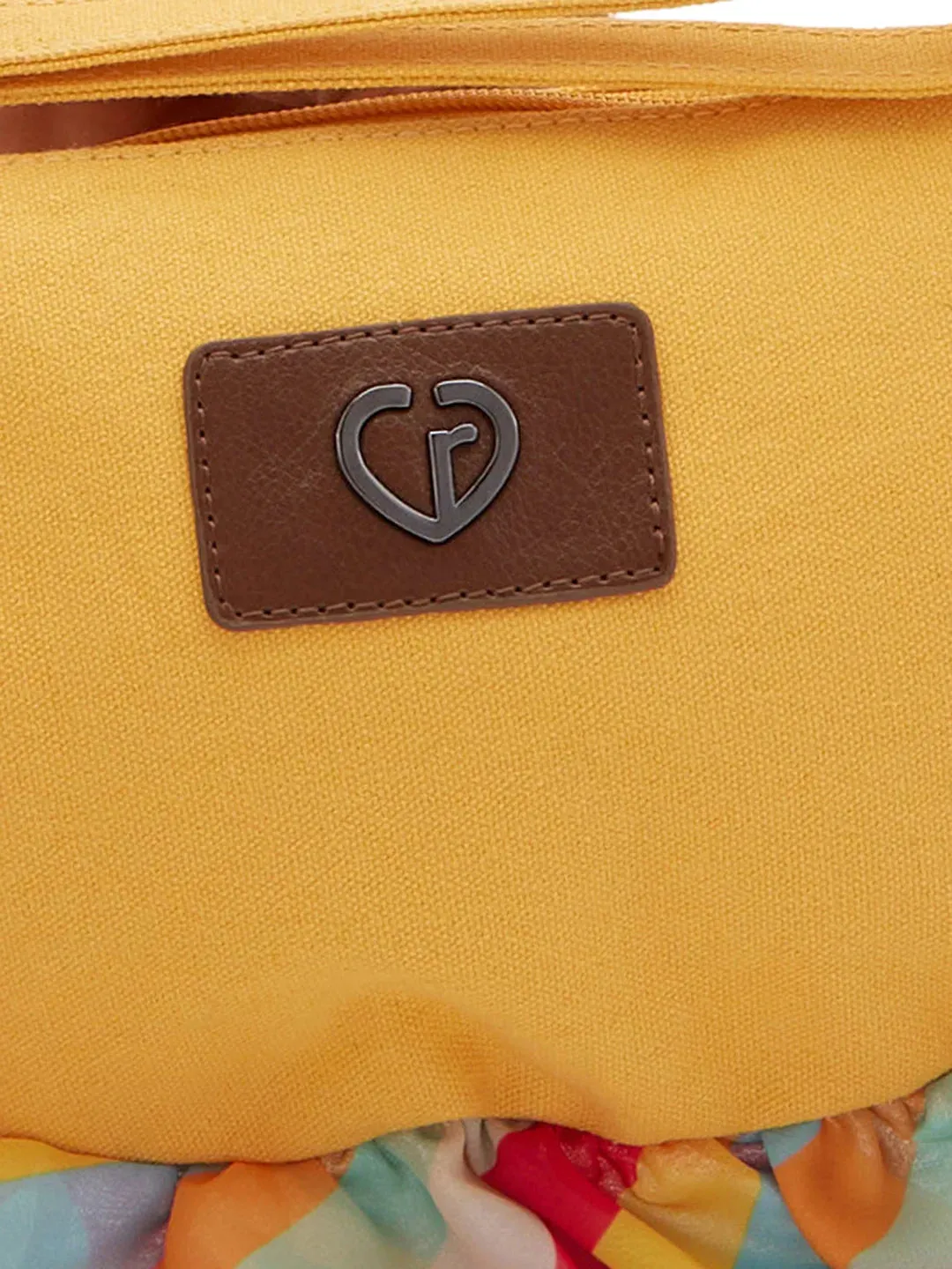 Caprese Oakley Medium Marigold Sling Bag