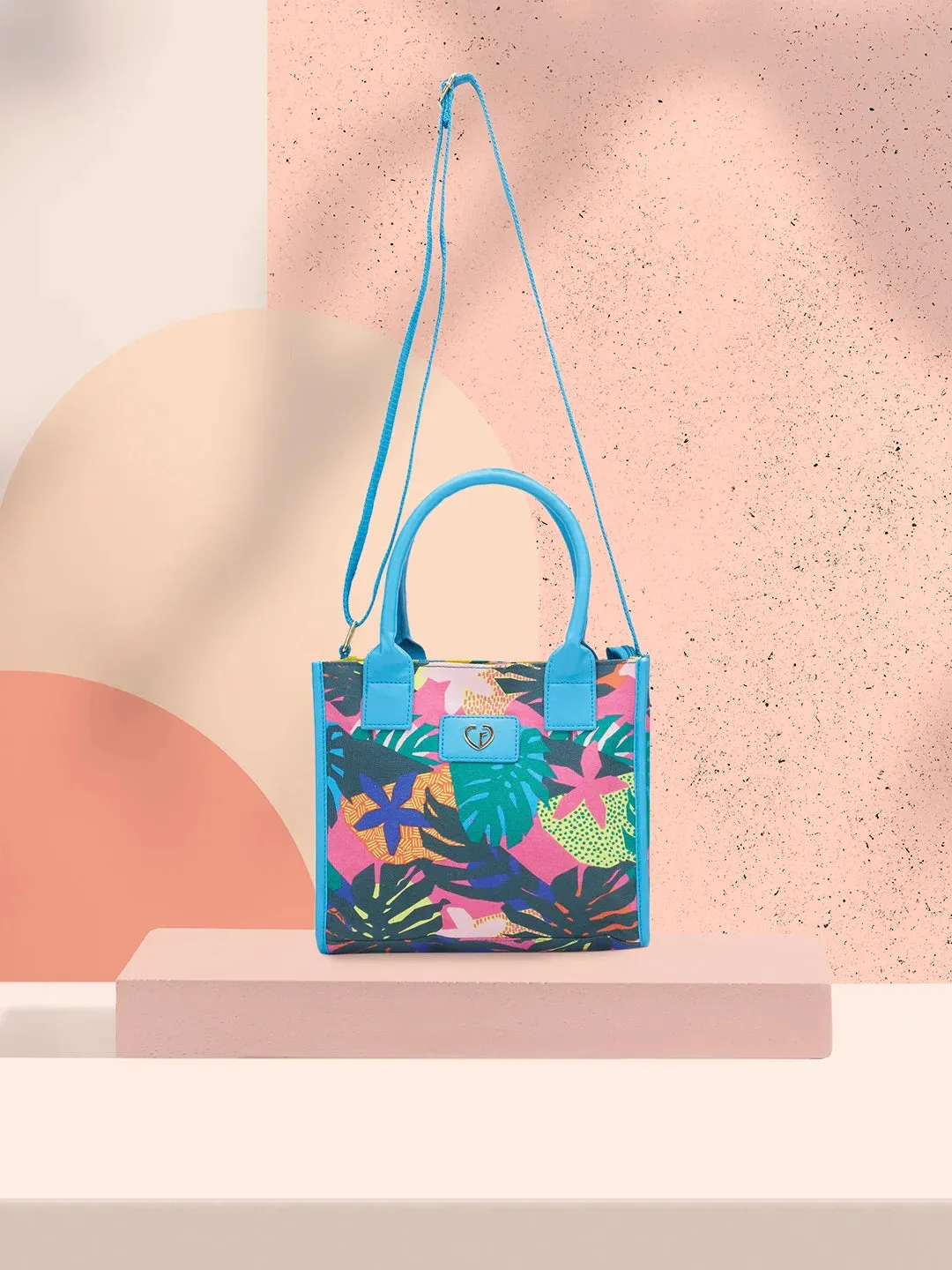Caprese Octavia Small Fuchsia Tote Bag