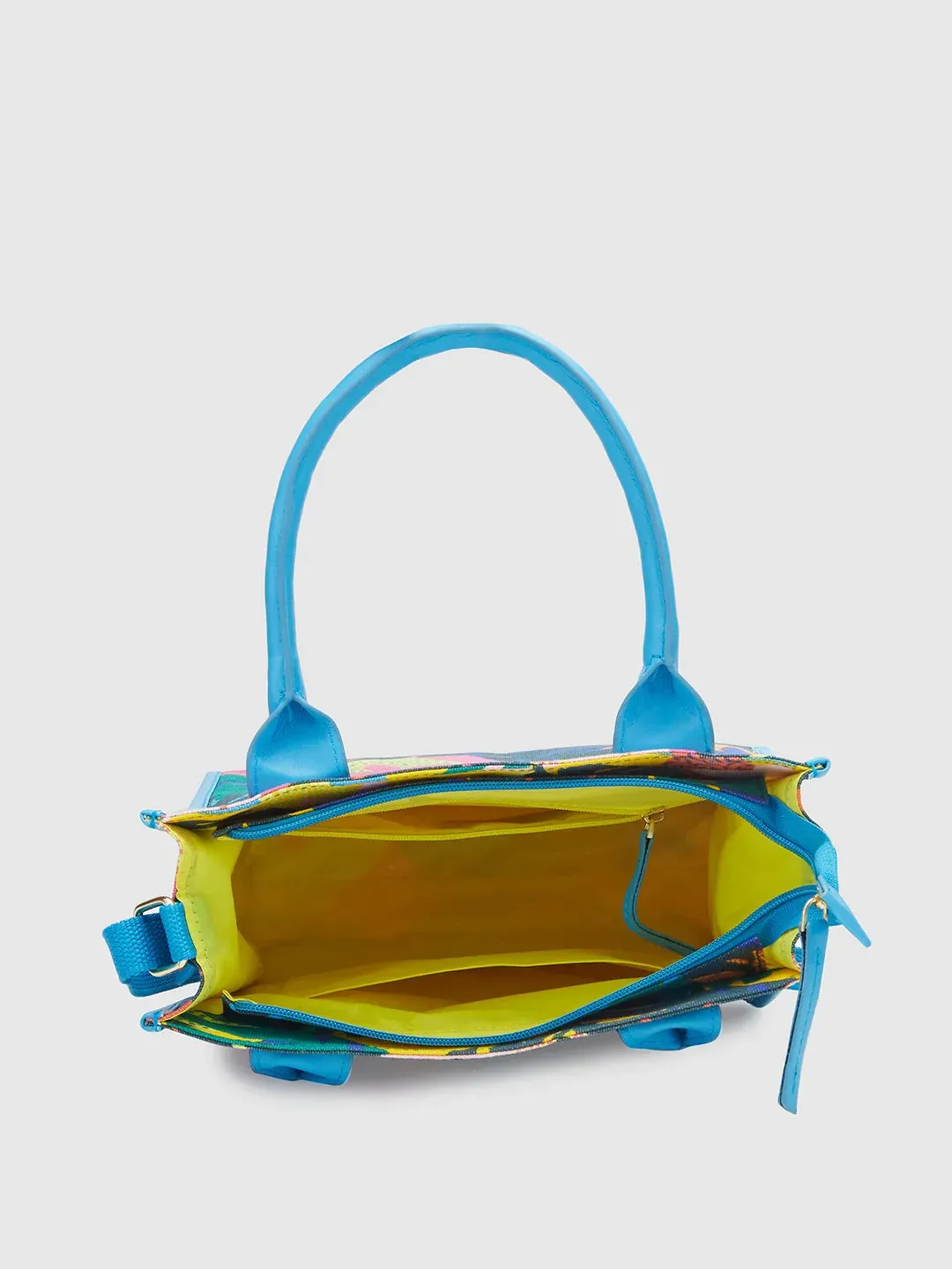 Caprese Octavia Small Fuchsia Tote Bag