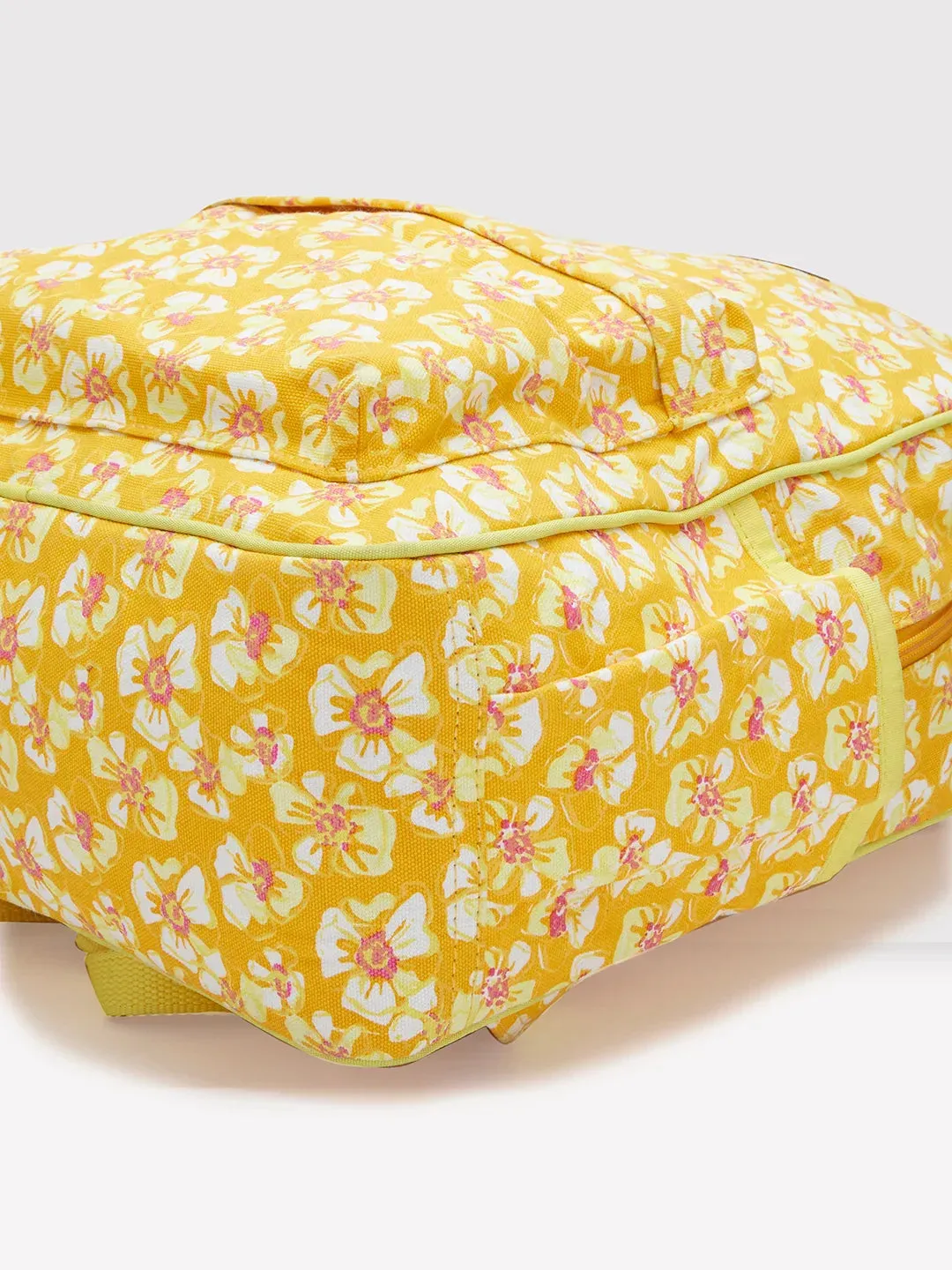 Caprese Shay Large Amber Yellow Laptop Backpack