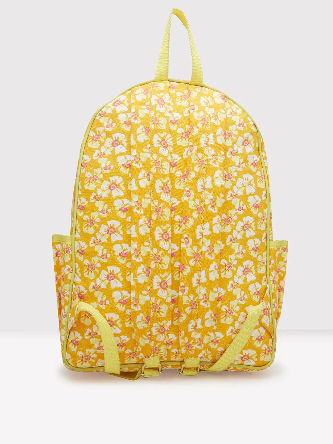 Caprese Shay Large Amber Yellow Laptop Backpack