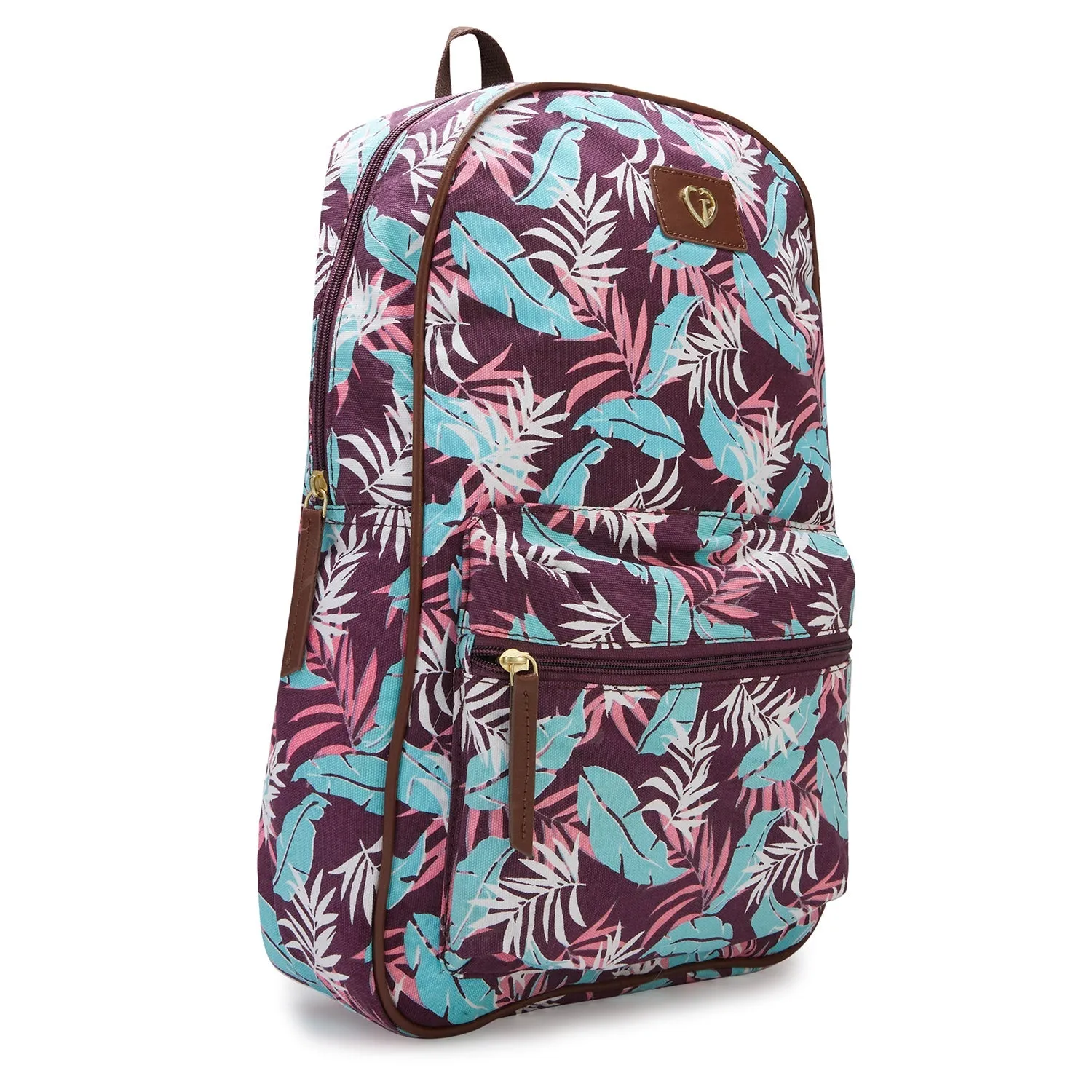Caprese Shay Large Plum Laptop Backpack