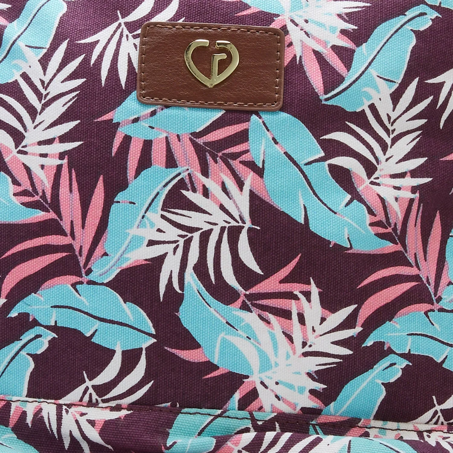 Caprese Shay Large Plum Laptop Backpack