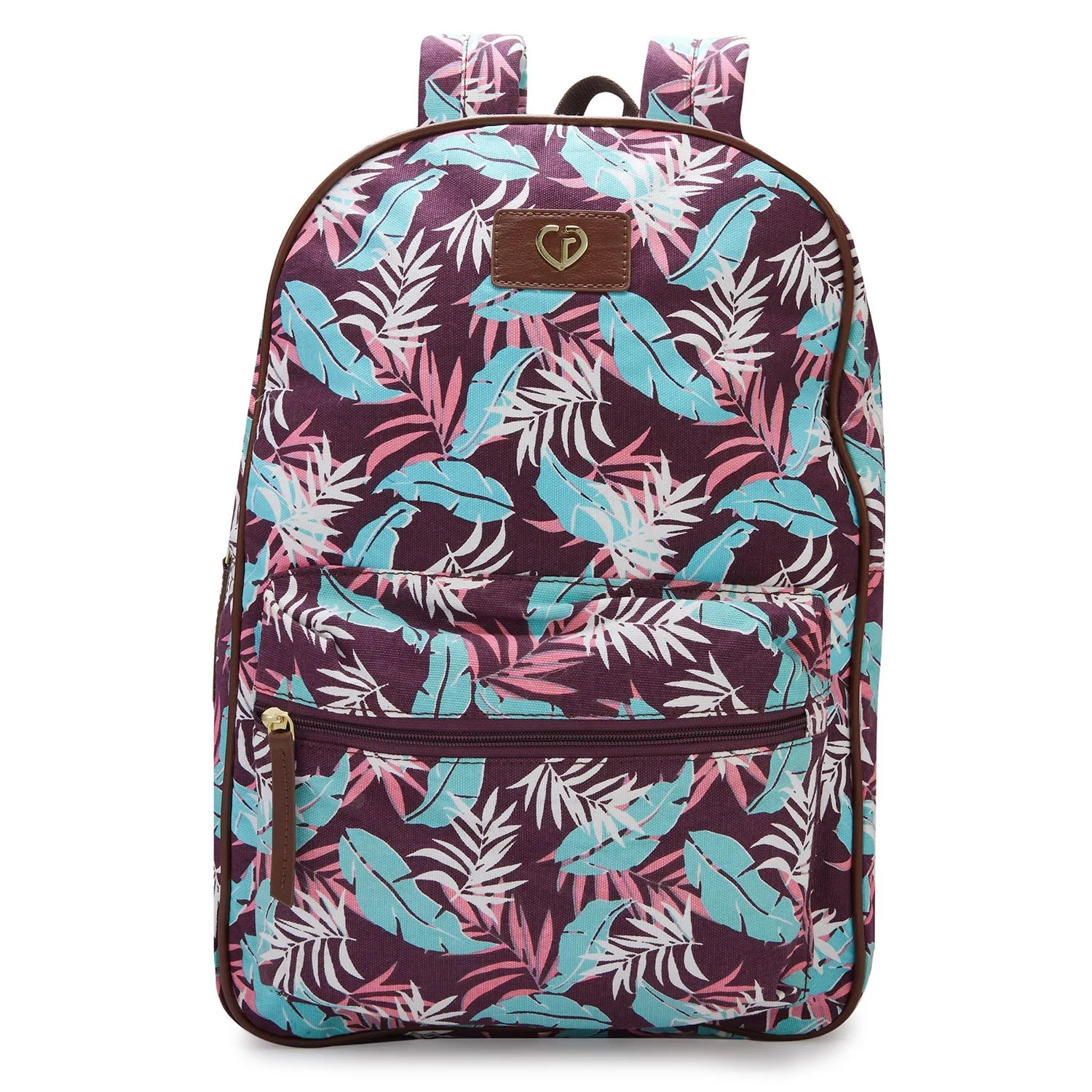 Caprese Shay Large Plum Laptop Backpack
