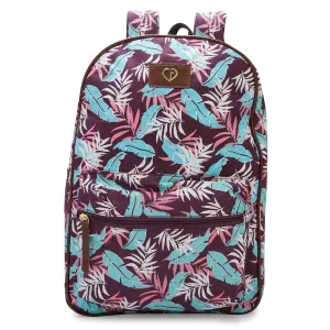 Caprese Shay Large Plum Laptop Backpack