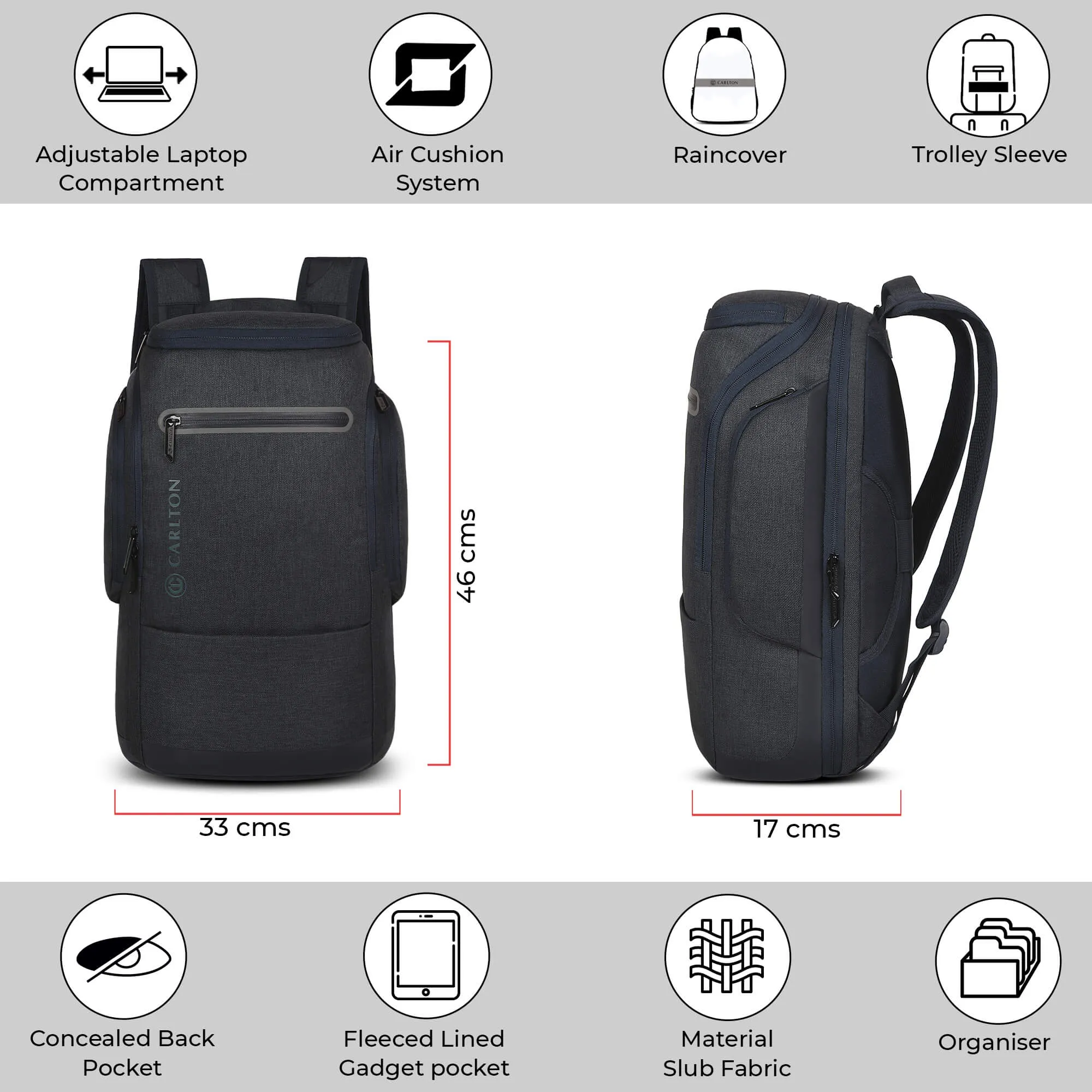 Carlton Newport Laptop Backpack