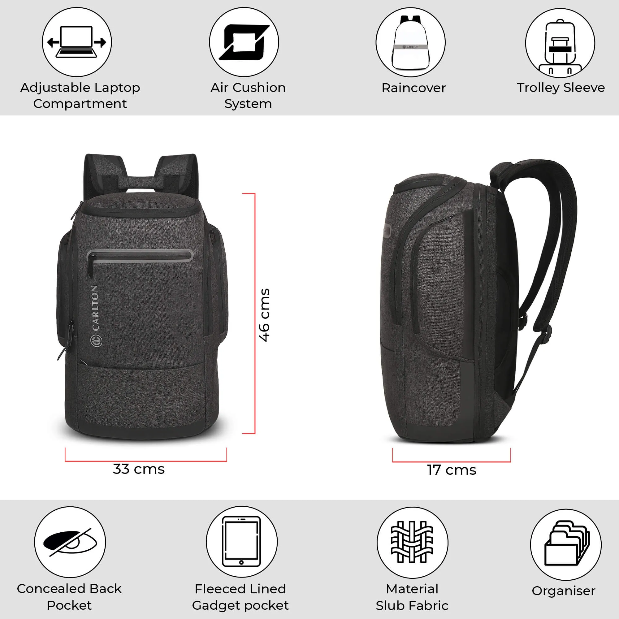 Carlton Newport Laptop Backpack