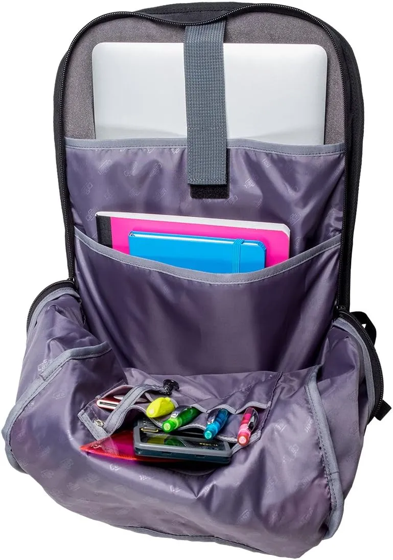 Case-It The Classic Laptop Backpack, Fits 13 Inch and Some 15 Inch Laptops, Purple (BKP-303-PUR)