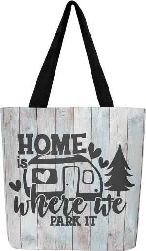 Castle Fairy KIds Teens Adult Canvas Tote Bag Aesthetic,Modern HD Painting Reusable Grocery Handbag