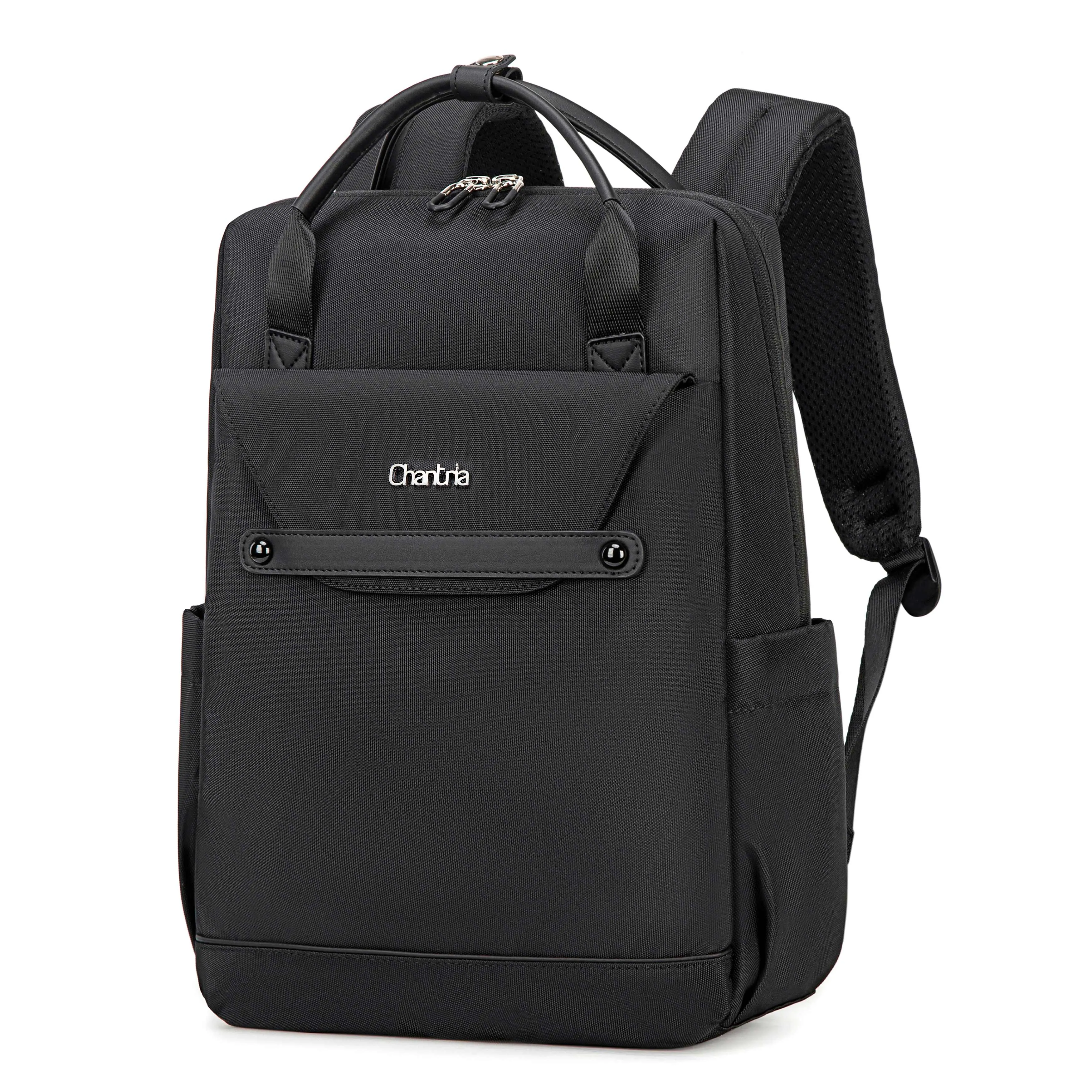 Chantria Casual Laptop Backpack for Women Water Resistant Multifunctional Polyester Daypack for Office/School/College/Travel, CB00618