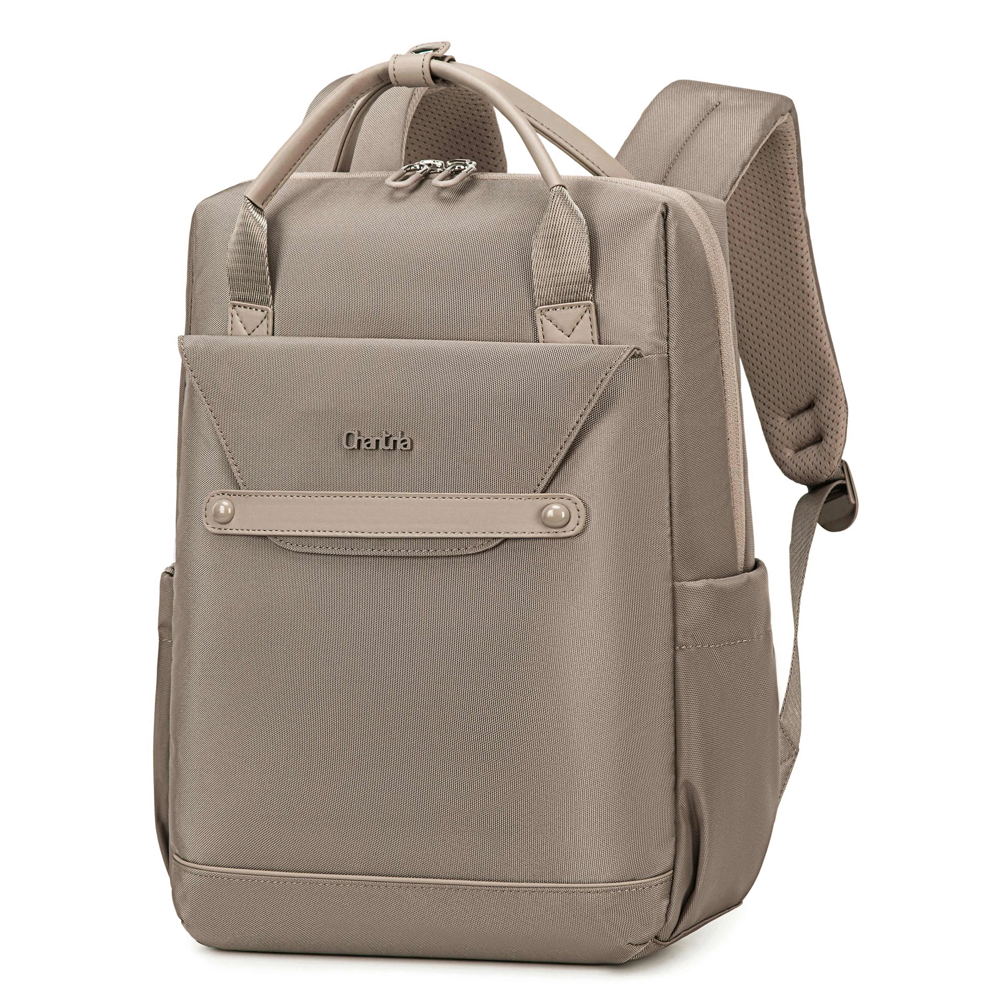 Chantria Casual Laptop Backpack for Women Water Resistant Multifunctional Polyester Daypack for Office/School/College/Travel, CB00618
