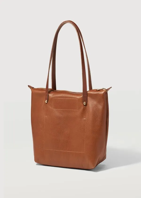 CHARLIE MIDDLETON Mini Bespoke Zip Tote - Cedar