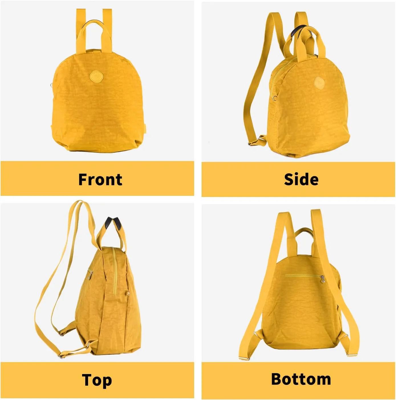 Circle Casual Lightweight Travel Backpacks Water Resistant Women Hiking Camping Cycling Packback Daypack, Fits 15.6 Laptop