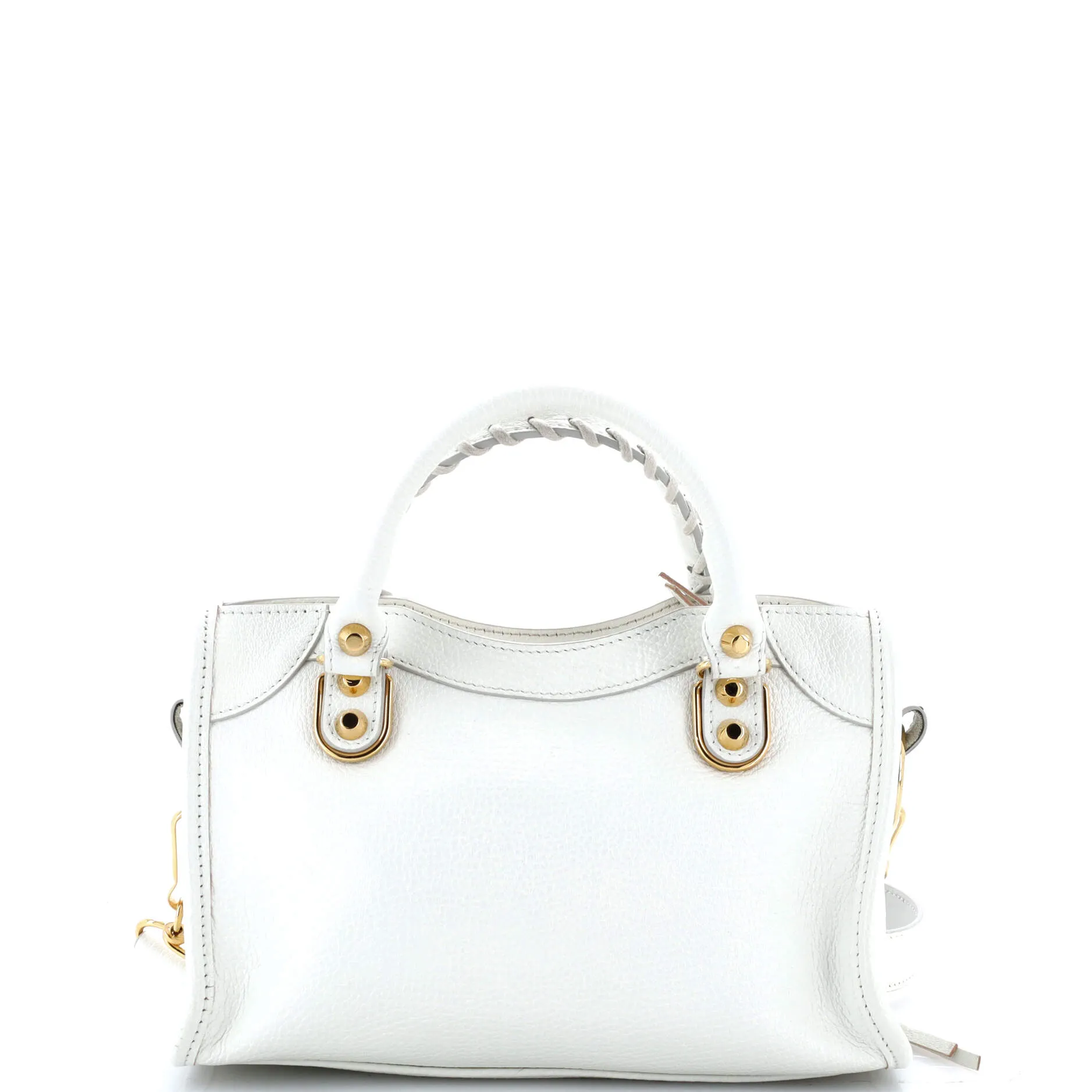City Classic Metallic Edge Bag Leather Mini