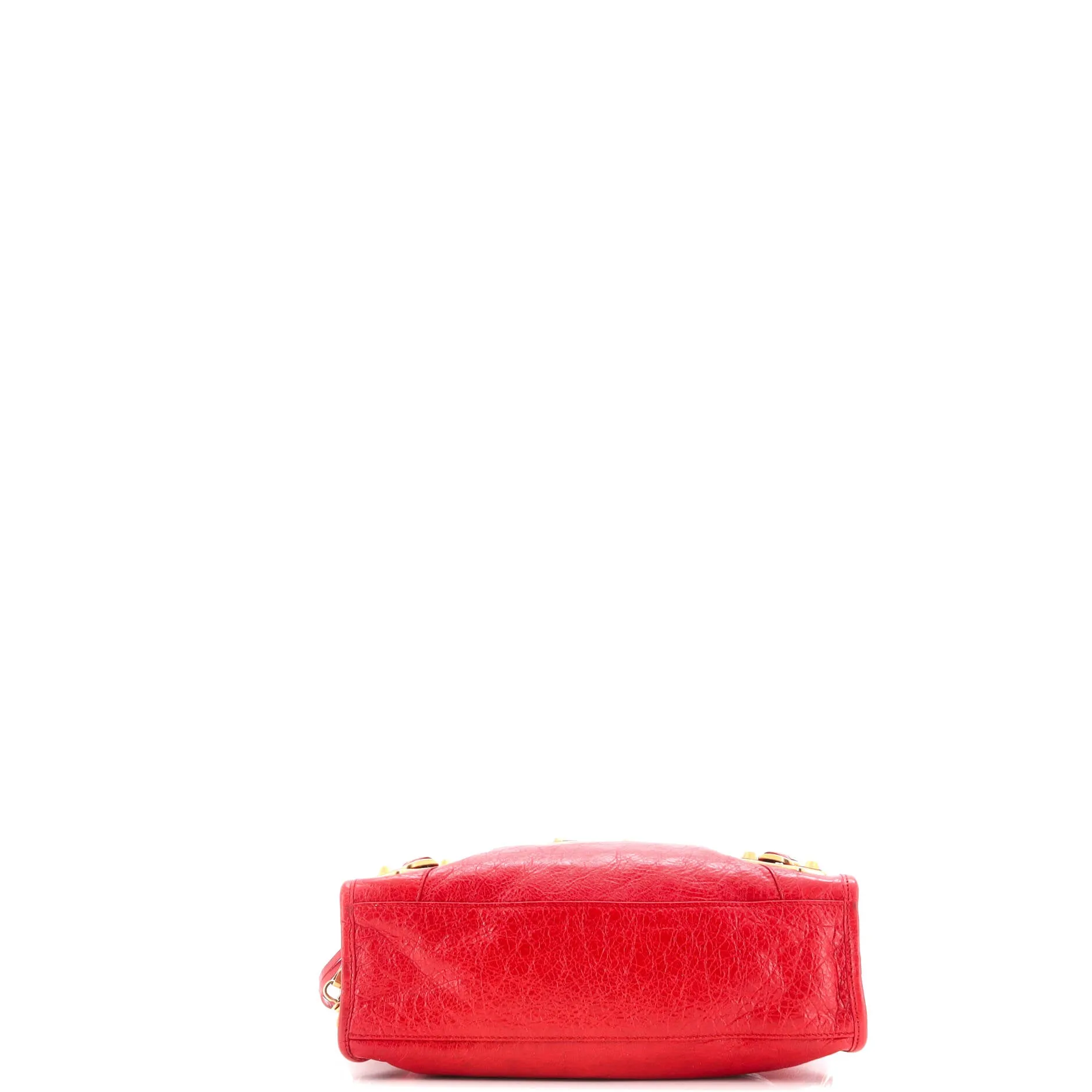 City Classic Metallic Edge Bag Leather Small