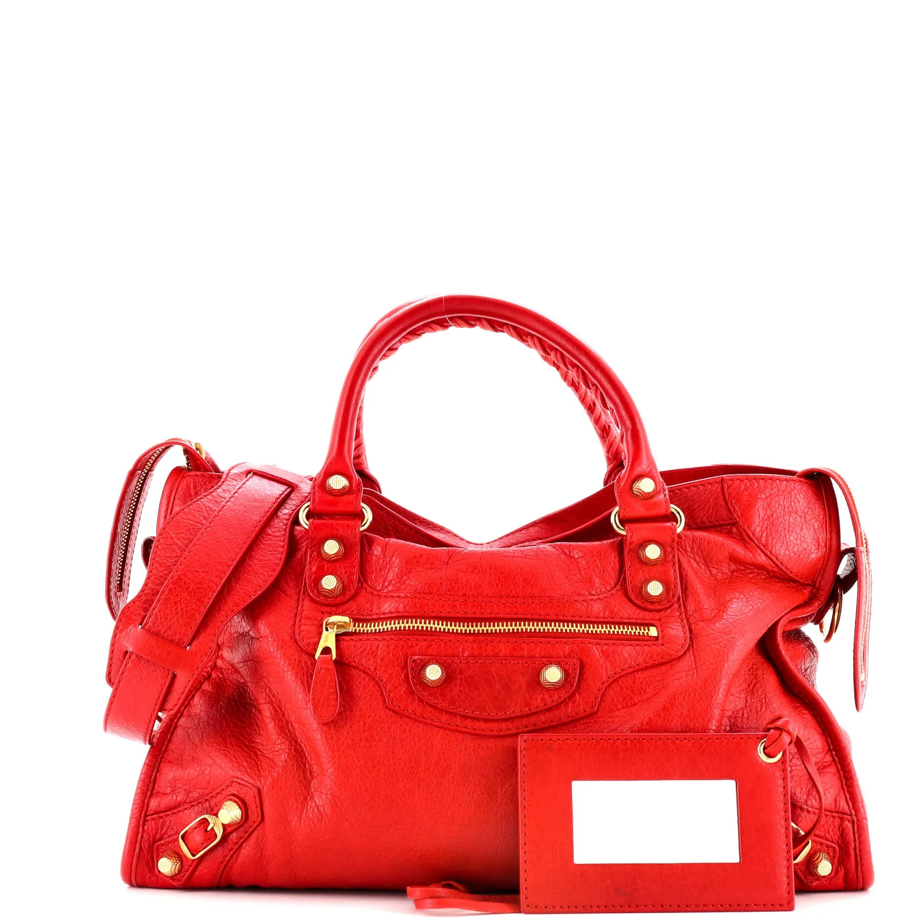 City Classic Studs Bag Leather Medium