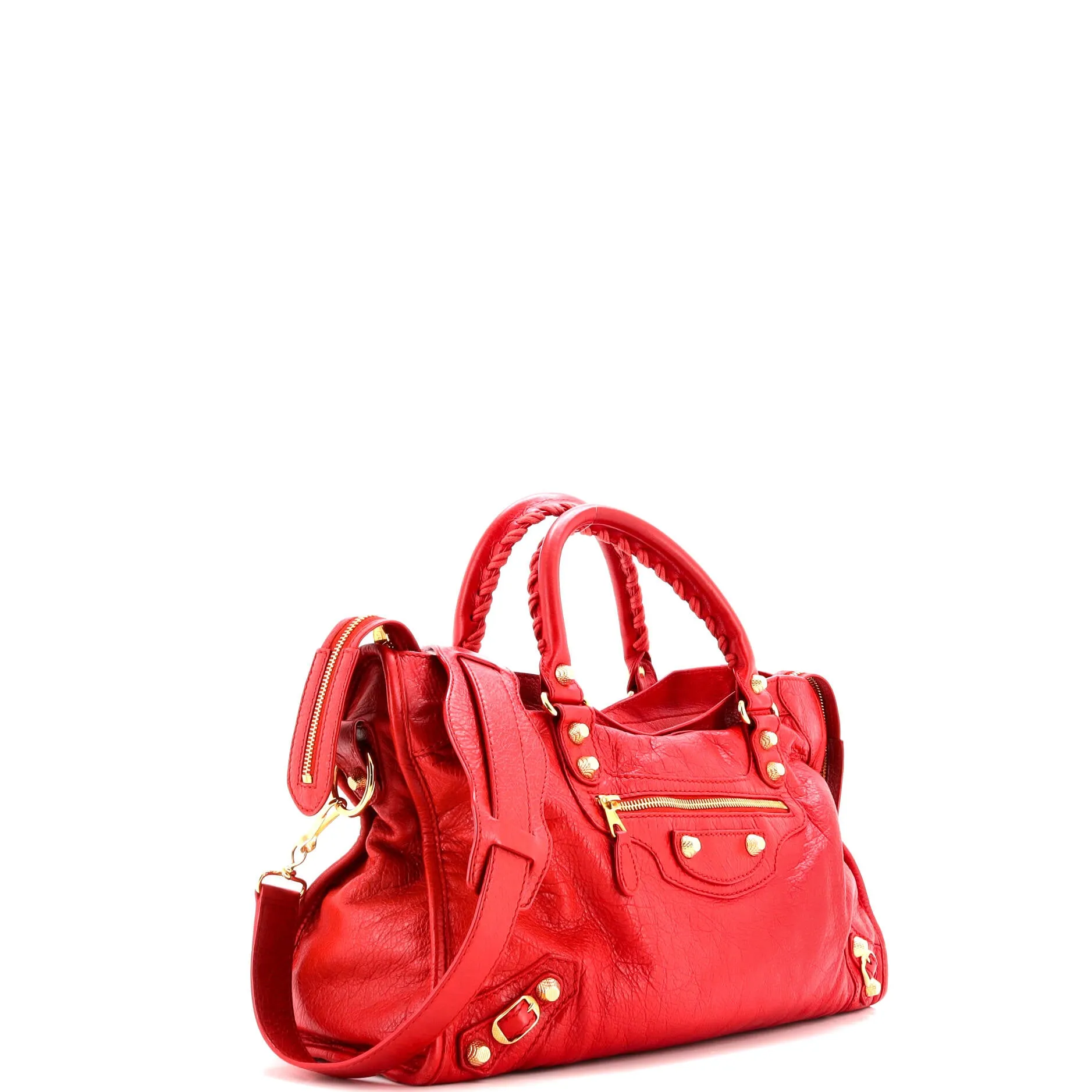 City Classic Studs Bag Leather Medium