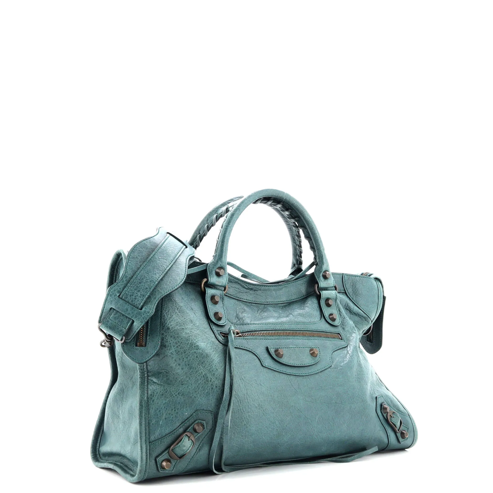 City Classic Studs Bag Leather Medium
