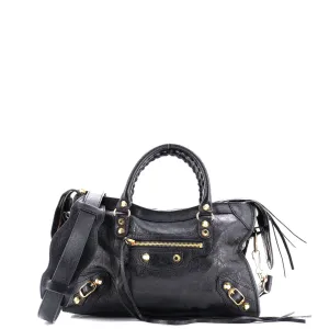 City Classic Studs Bag Leather Small