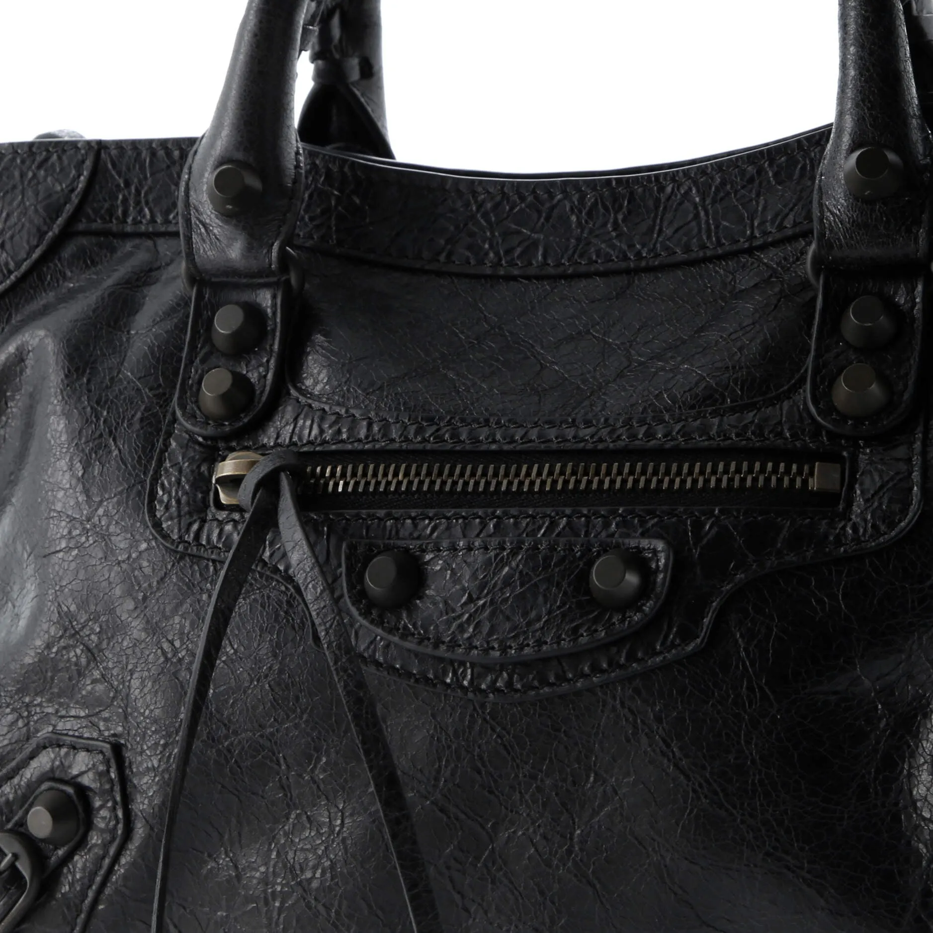 City Classic Studs Bag Leather Small