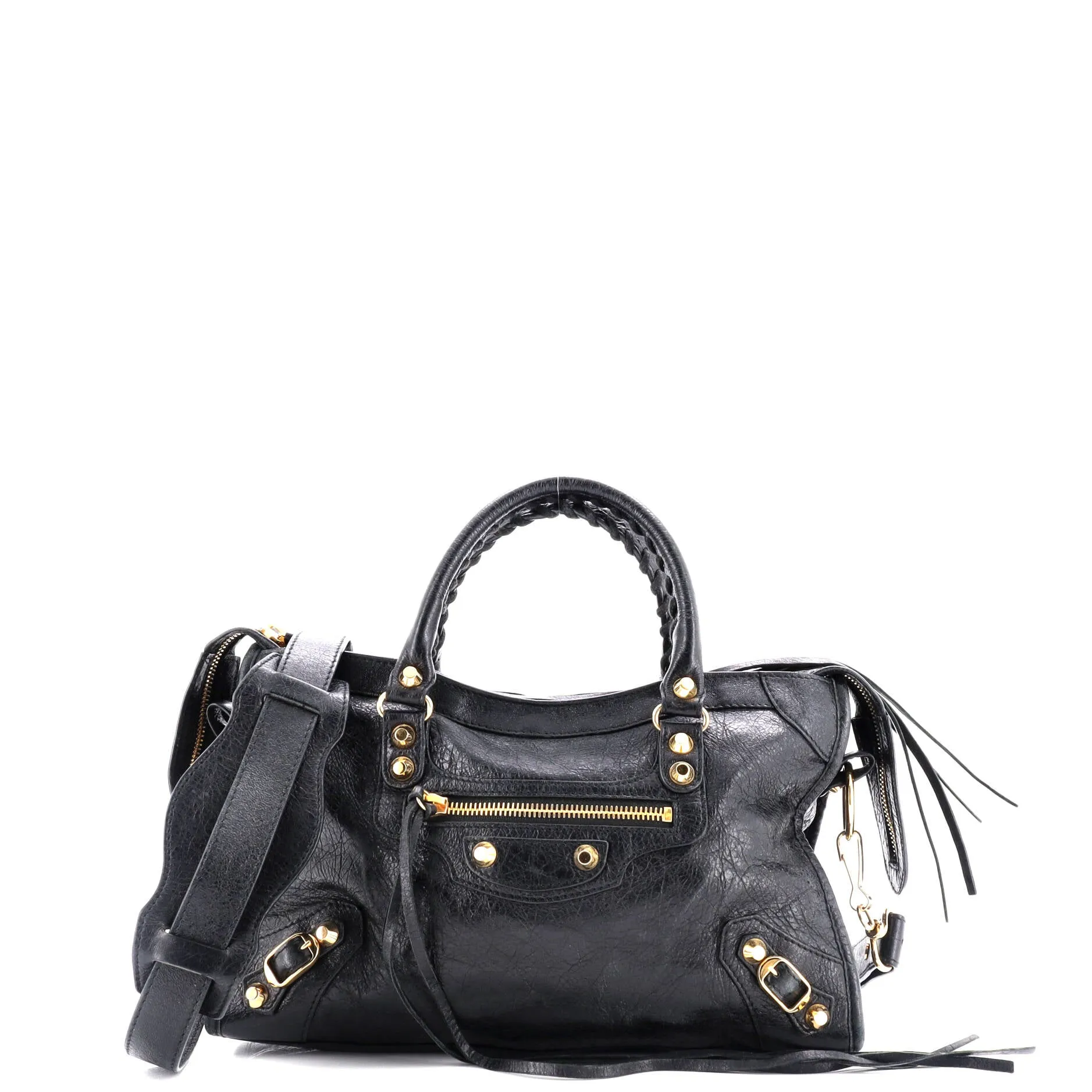 City Classic Studs Bag Leather Small