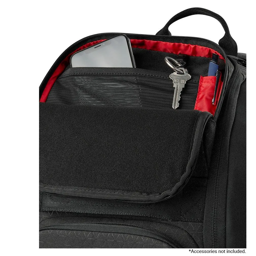 Clash V3 Tennis Backpack Black and Infrared