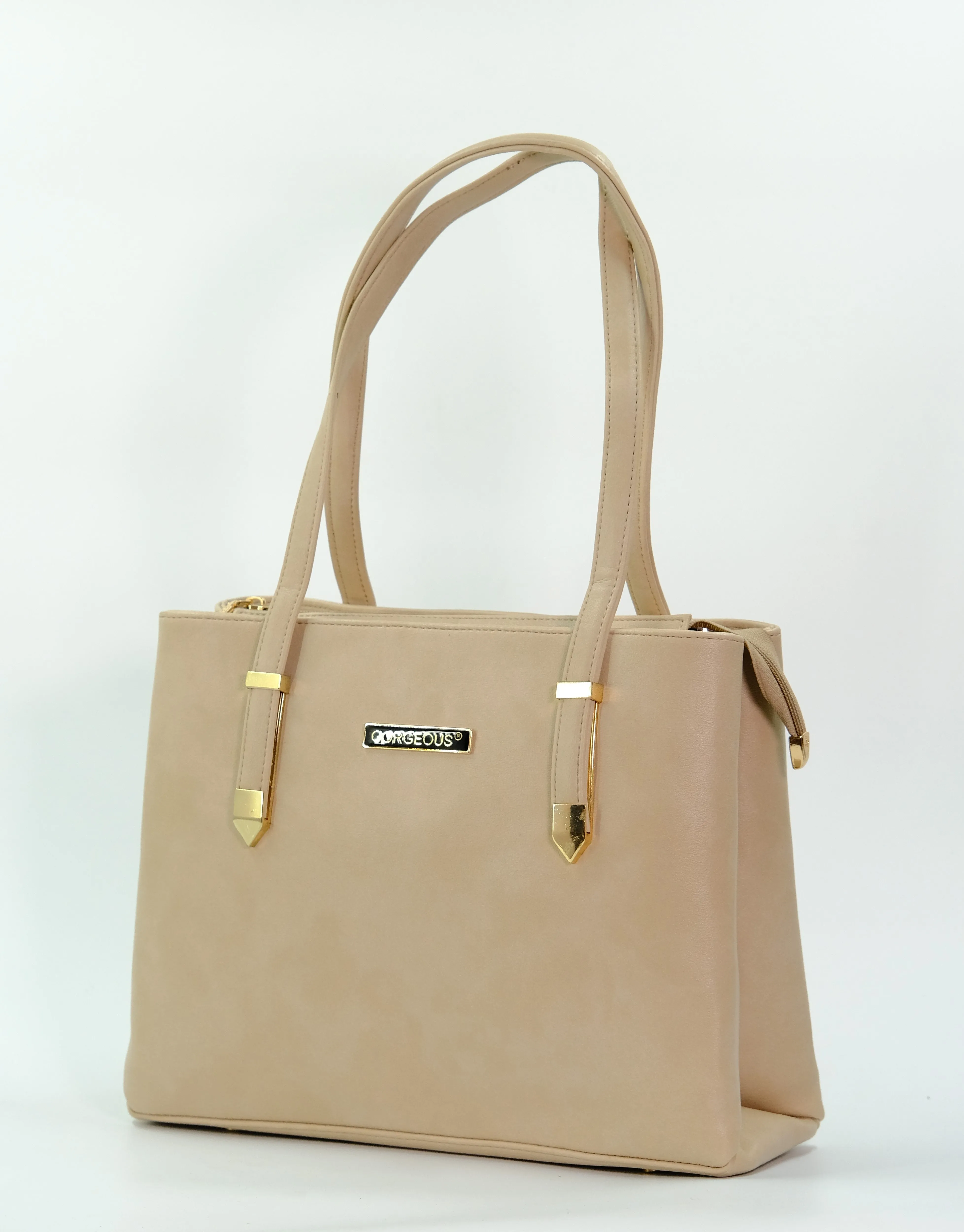 Classic Beige Handbag