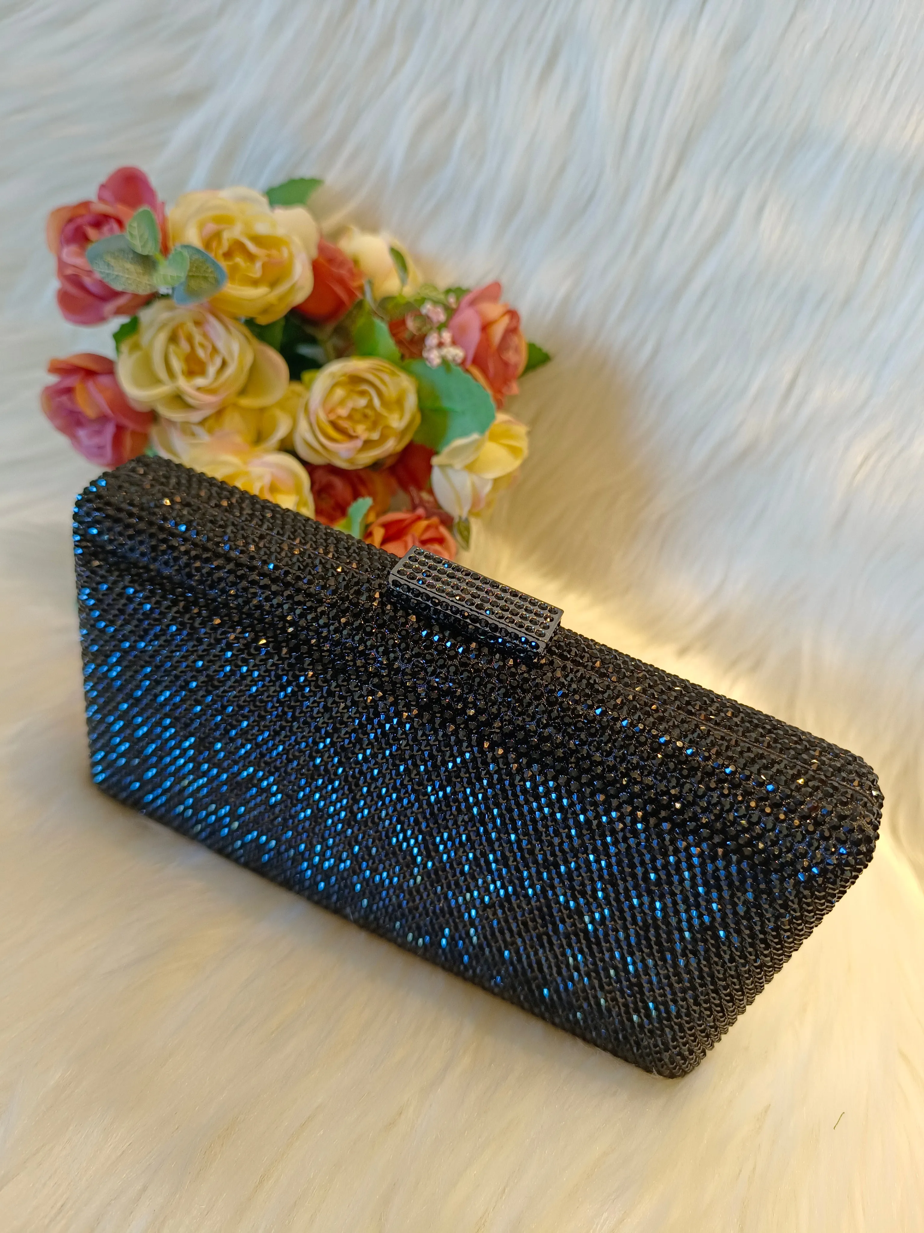 Classic Black Evening Clutch