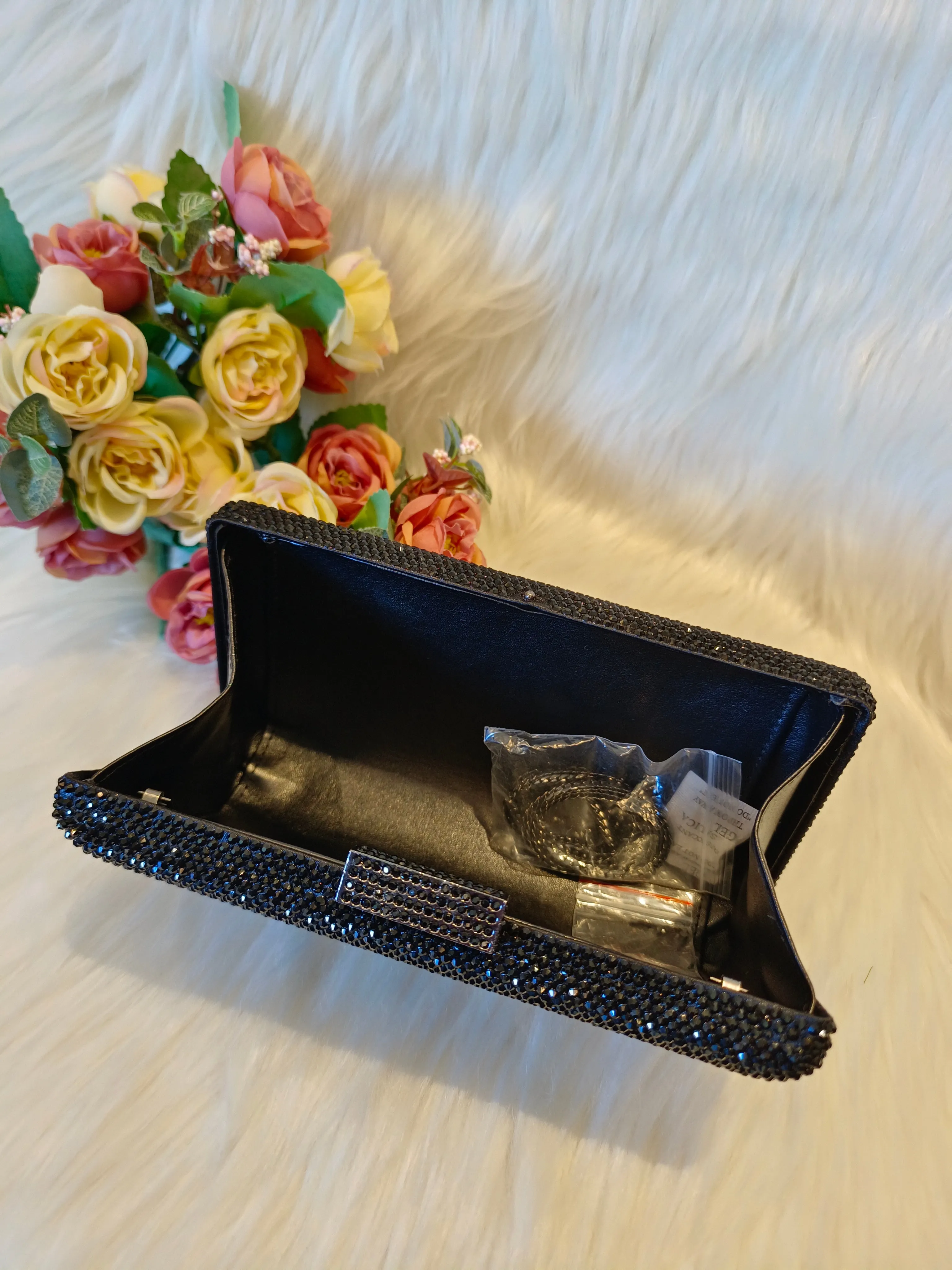 Classic Black Evening Clutch