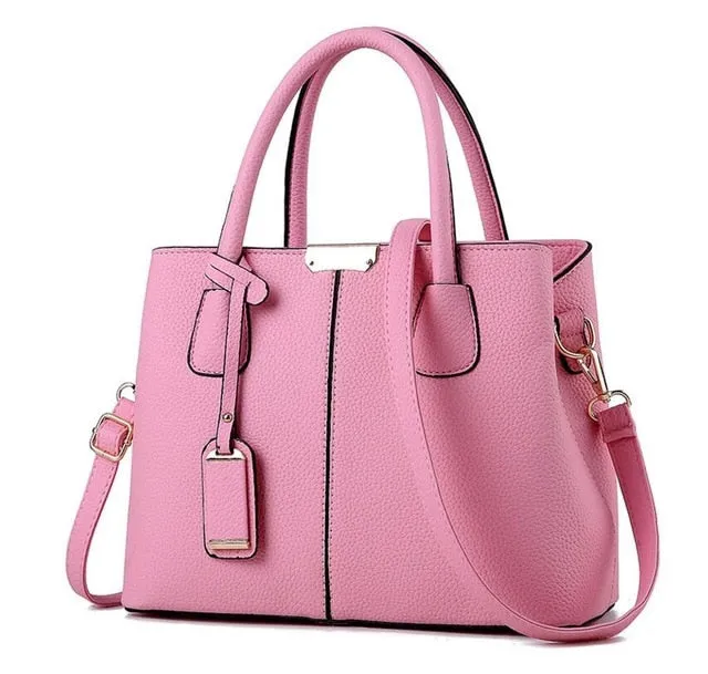 Classic Ladies Lether Shoulder Bag Extensive catalogue Solid