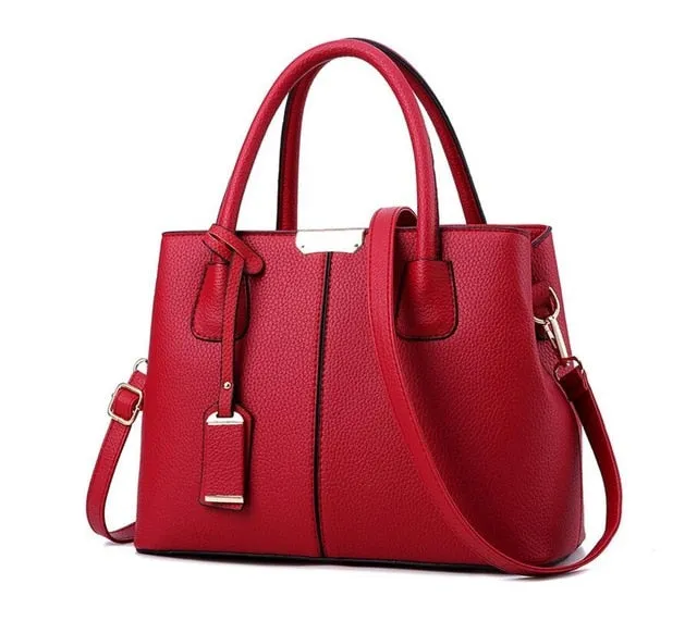 Classic Ladies Lether Shoulder Bag Extensive catalogue Solid