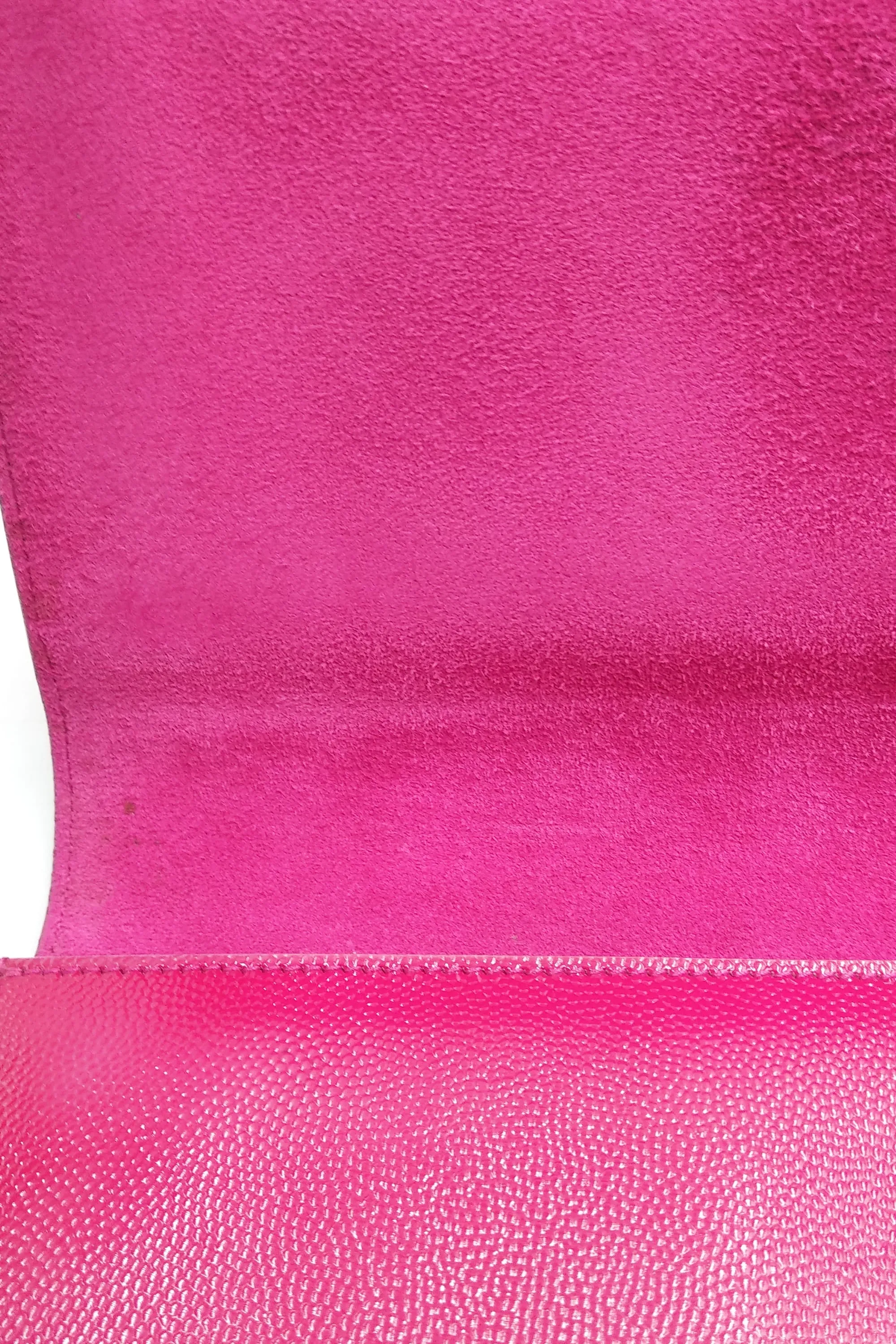 Classic Monogram Kate Clutch Fuchsia