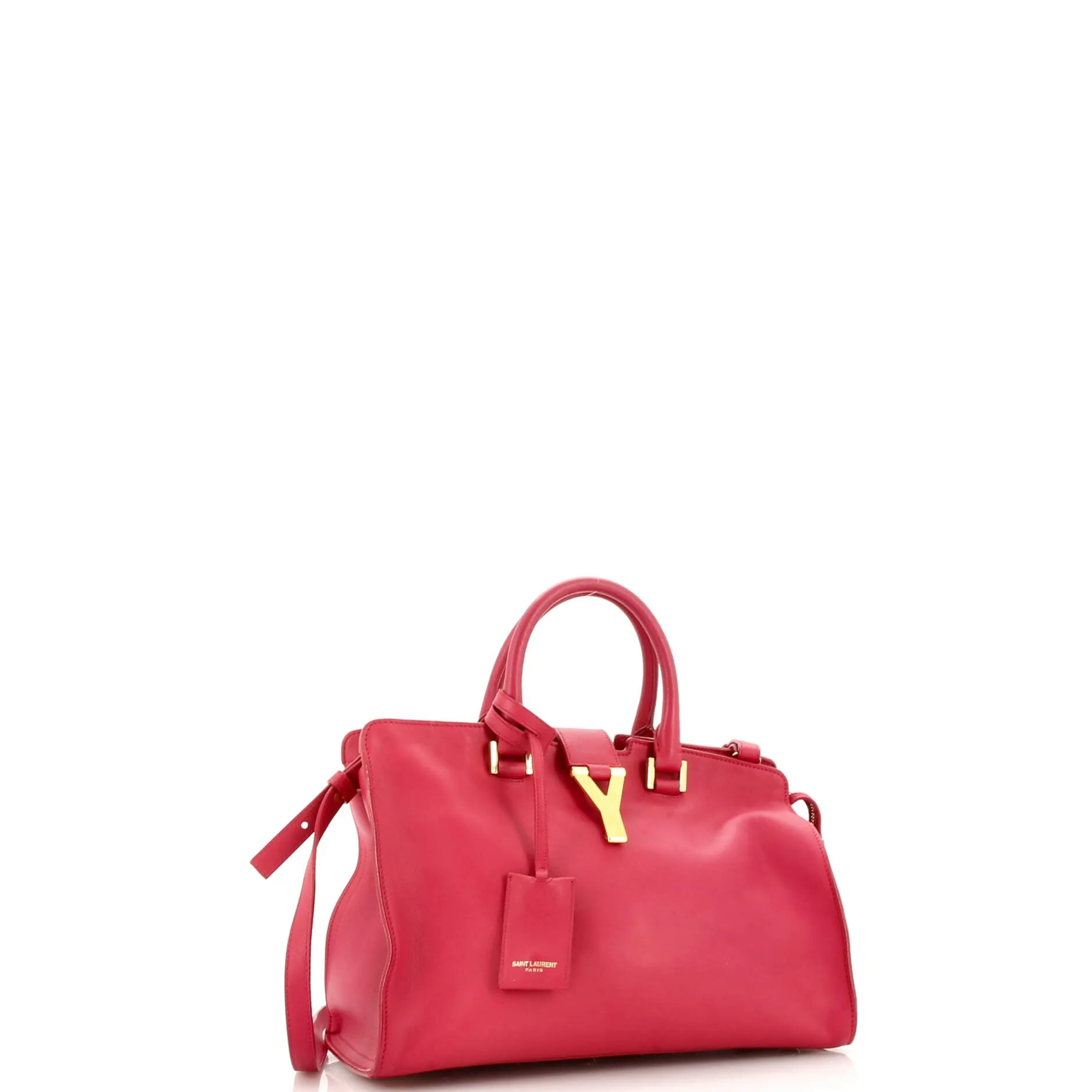 Classic Y Cabas Leather Small