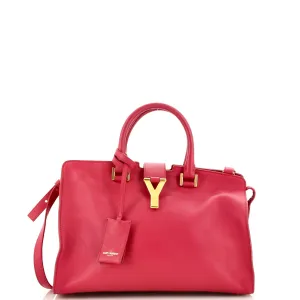 Classic Y Cabas Leather Small