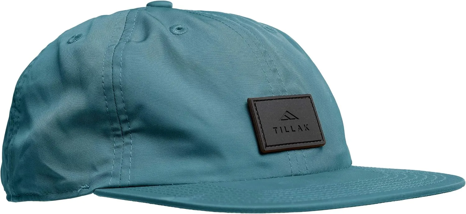 COHO Six Panel Hat, Kodra Nylon 6 Panel Cap with Snap Closure