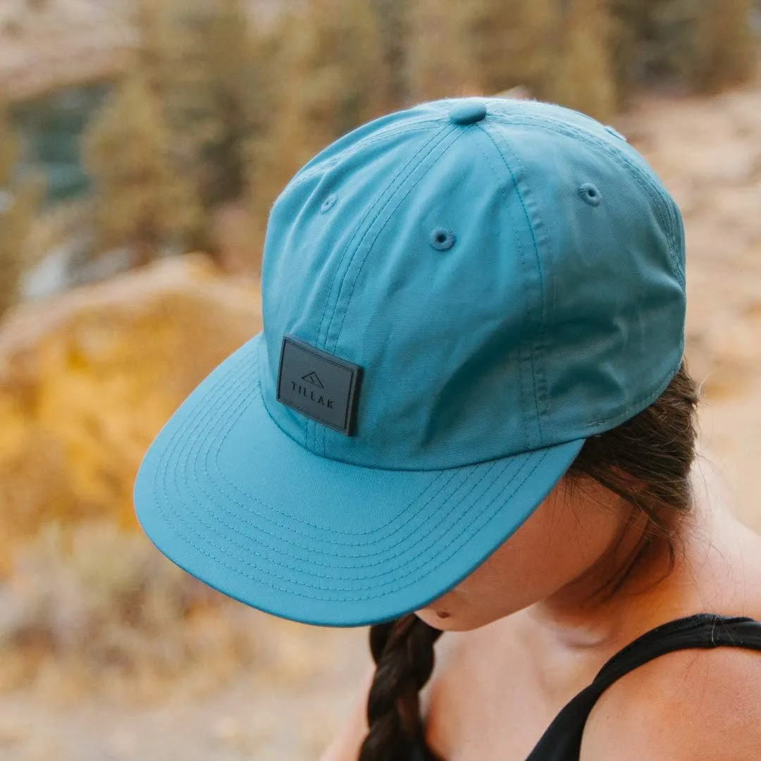 COHO Six Panel Hat, Kodra Nylon 6 Panel Cap with Snap Closure
