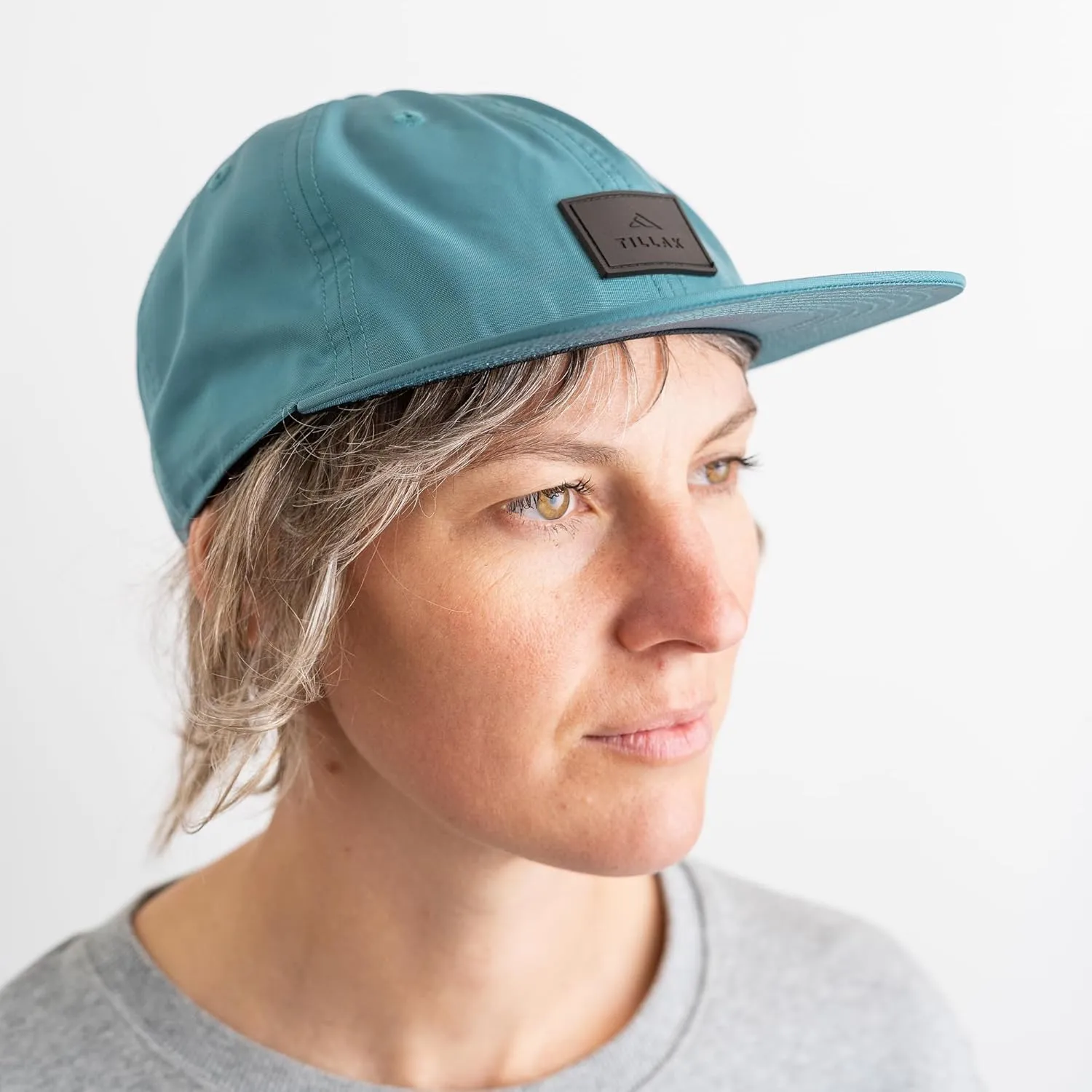 COHO Six Panel Hat, Kodra Nylon 6 Panel Cap with Snap Closure