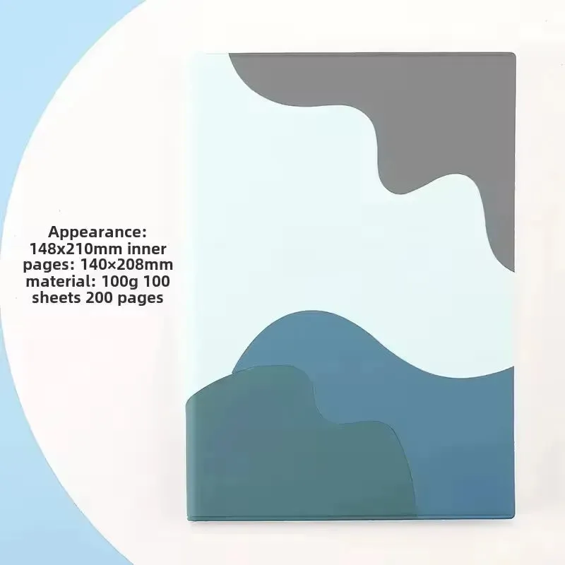 Color Convergence A5 Notebook