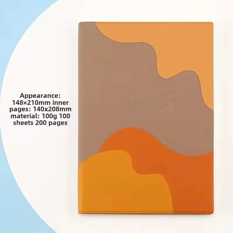 Color Convergence A5 Notebook