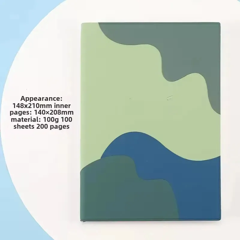 Color Convergence A5 Notebook