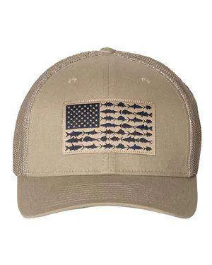 Columbia Fish Flag Sunblock Trucker Cap - 183681