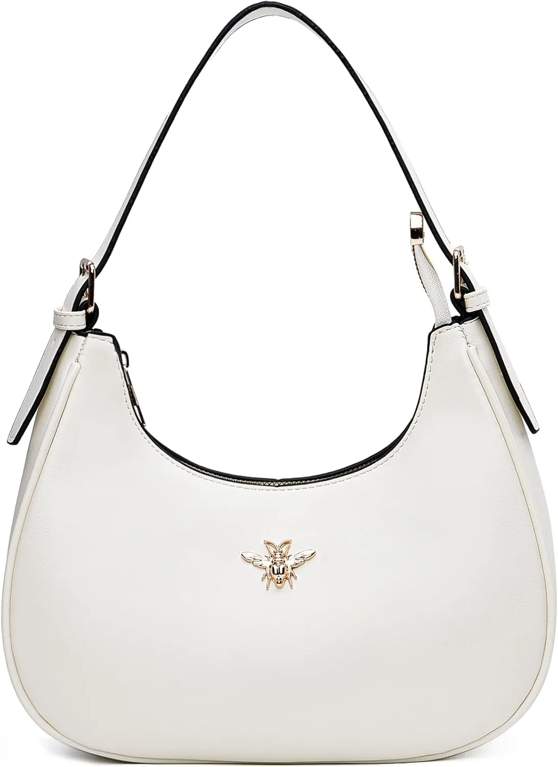 CROJUYI Small Crescent Shoulder Bags Purses for Women Retro Classic Clutch Hobo Tote Purse and Handbag Cute Crossbody Bags