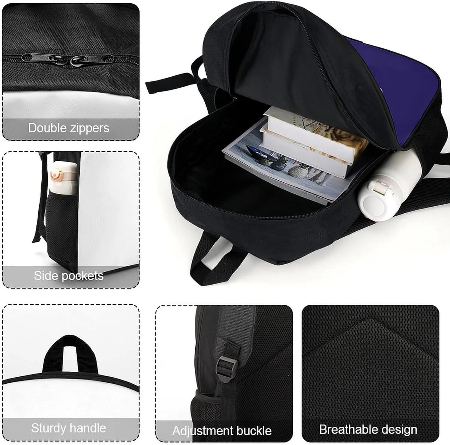 Custom Baltimore Backpack Personalized Name Number 17 Inch Large Capacity Laptop Bag Travel Daypack for Men Women Boys Gifts
