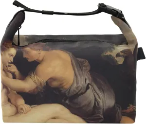 Custom Rubens Painting Jupiter Callisto Lunch Bag for Women Cute Flower Lunch Box for Work Soft Food Cooler Bag Insulated for Adult