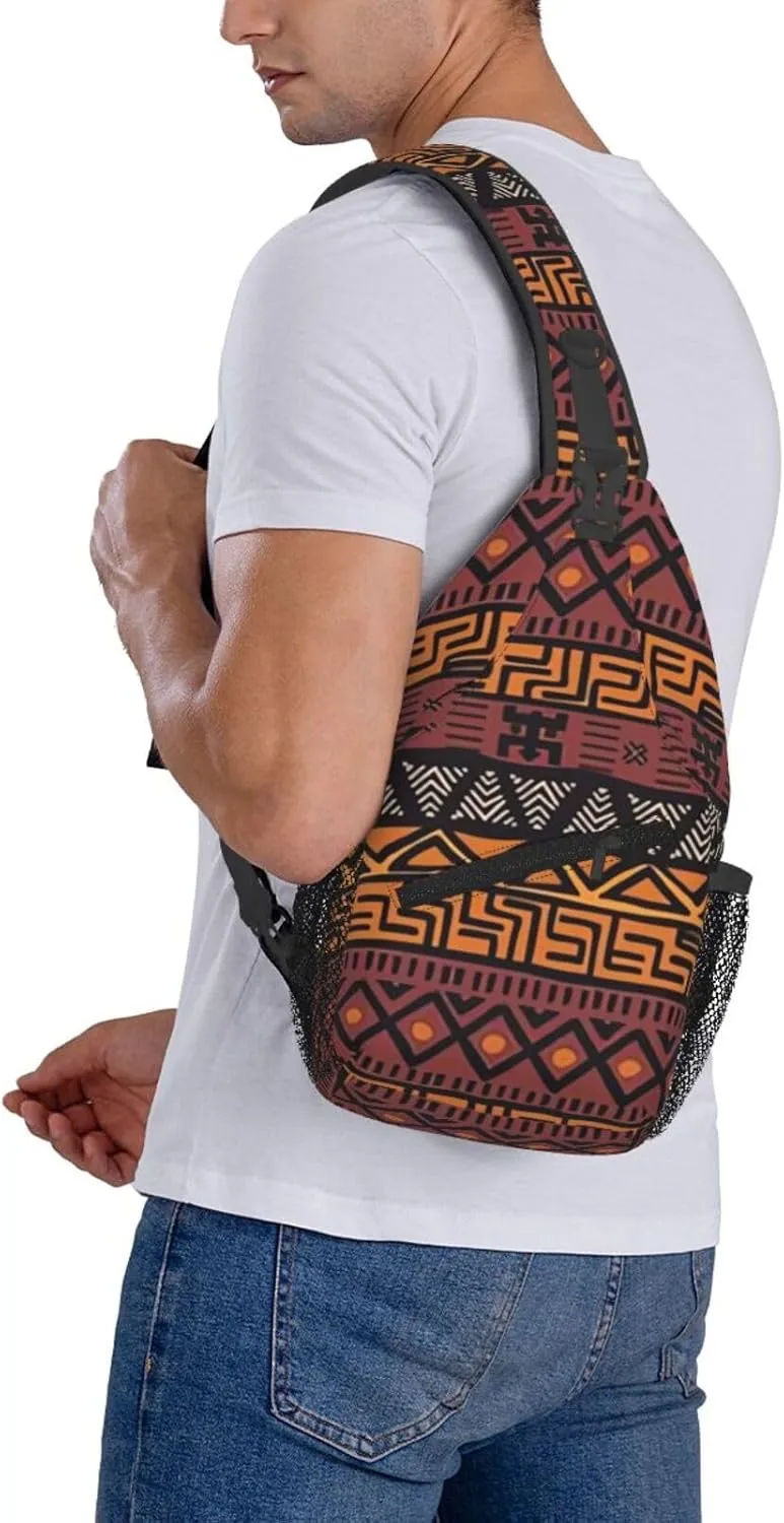 Cute Dog Paw Print Sling Bag Crossbody Bags Backpacks Dog Paw Chest Bag for Women Men Working, Shopping