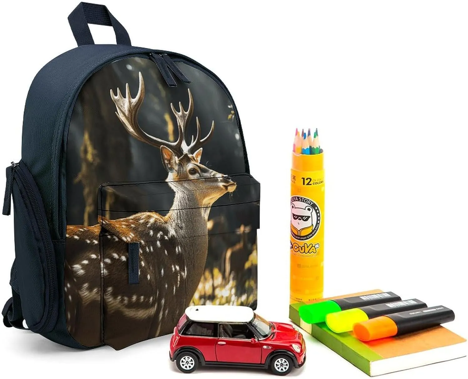 Deer in Wild Travel Backpack Casual Bag Lightweight Hiking Backpacks for Business, Travelling, Hiking