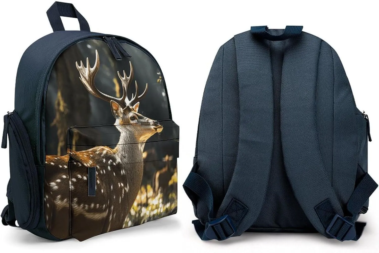 Deer in Wild Travel Backpack Casual Bag Lightweight Hiking Backpacks for Business, Travelling, Hiking